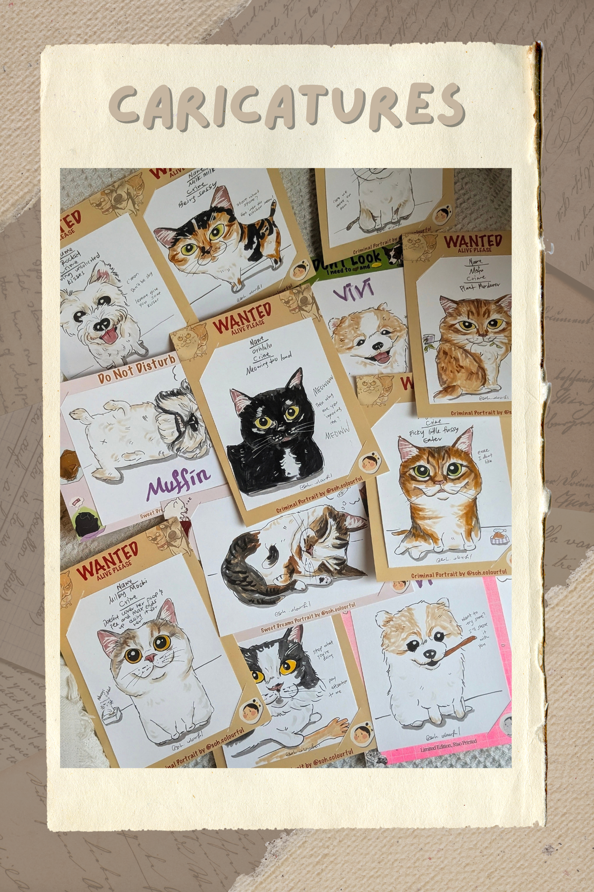 Shop Pet Caricatures