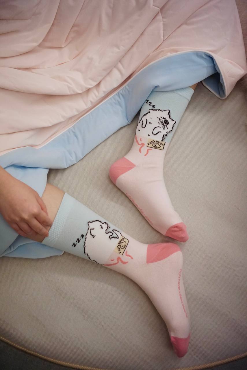 Limited Edition "Let's Sleep in" Socks