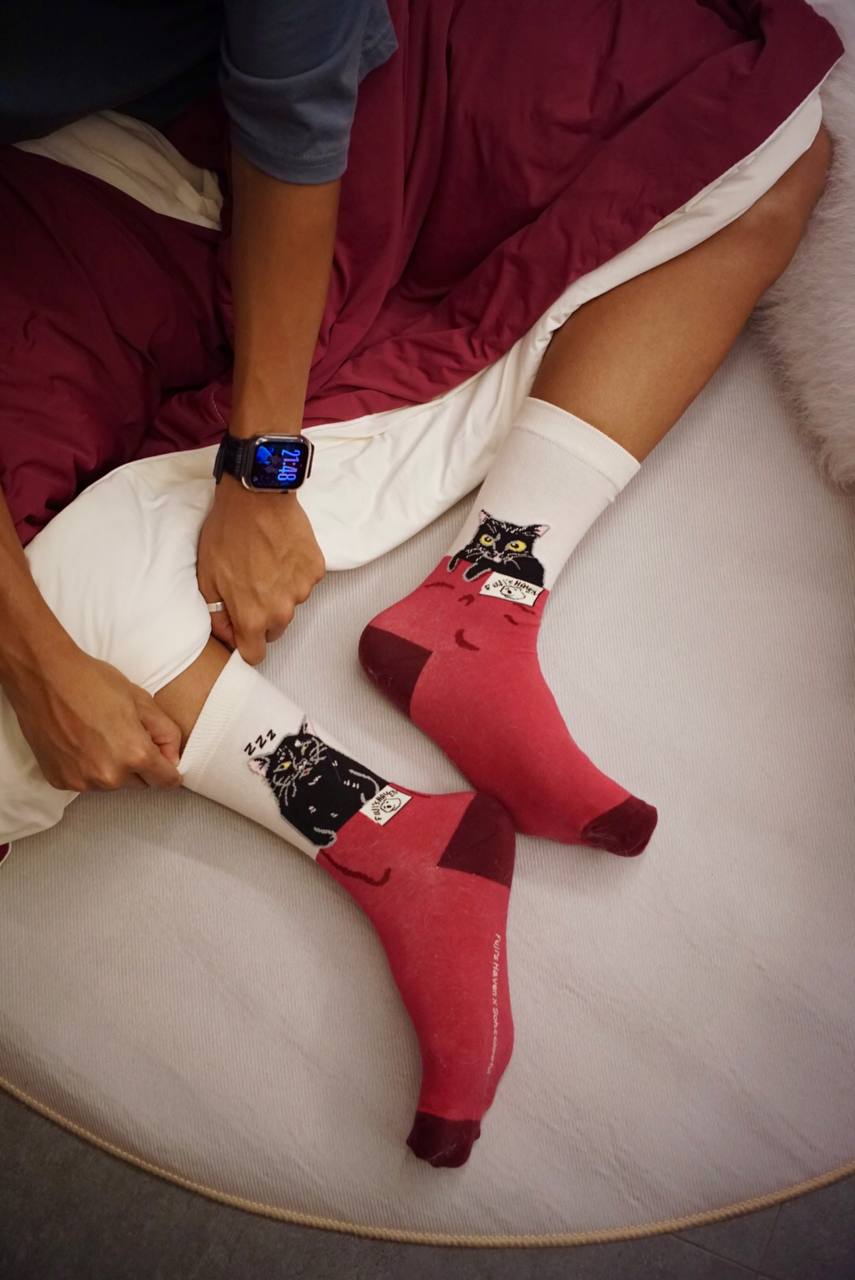 Limited Edition "Let's Sleep in" Socks